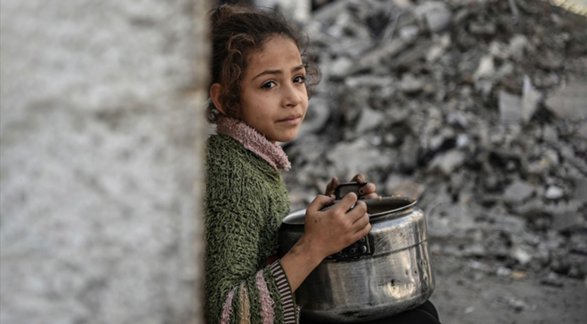 Gazze'de son 24 saatte 11 kişi daha açlıktan yaşamını yitirdi