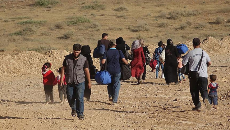 Göç İdaresi Başkanlığı ülkesine dönüş yapan Suriyeli sayısını açıkladı