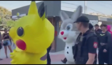 Pikachu Moldova'da gözaltına alındı