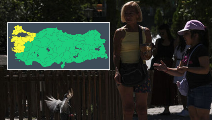 13 kent için "sarı" alarm! Fırtınanın hızı: 70 km!