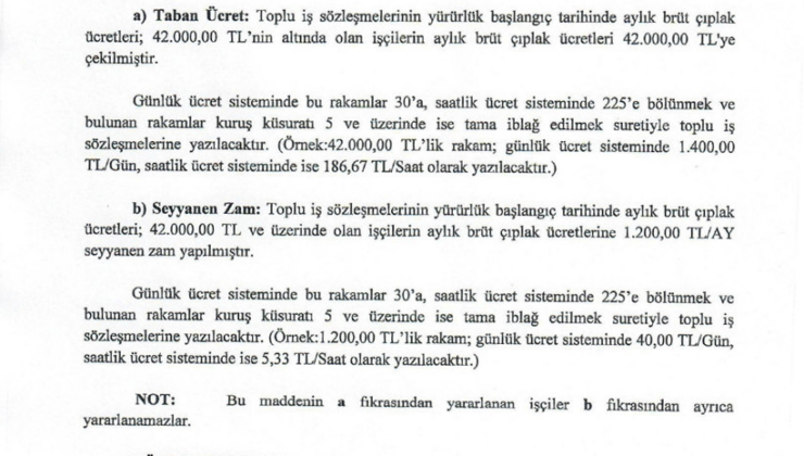 Son Dakika: TÜRK-İŞ ve HAK-İŞ kabul etti: Kamu işçisi zammında imzalar atıldı!