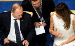 Melania Trump'tan Putin'e mektup