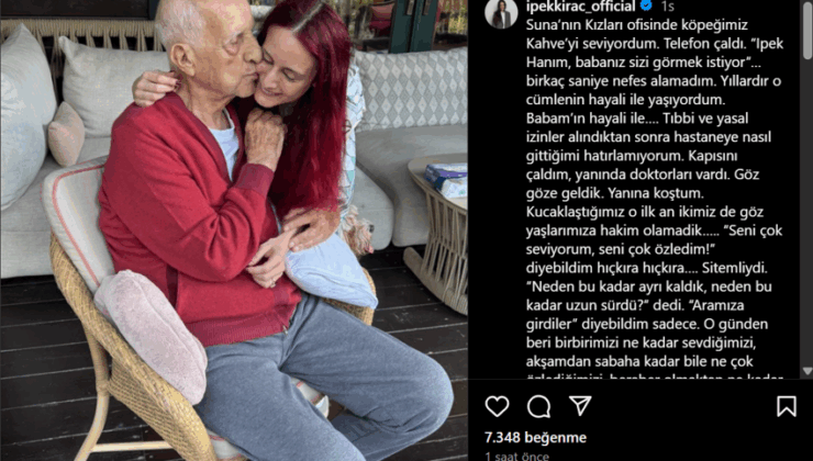 Büyük kavga bitti! İnan Kıraç ve kızı İpek Kıraç barıştı