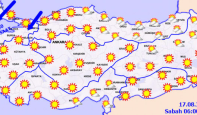 Yağış çok az, rüzgar şiddetli!
