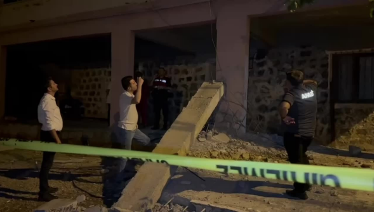 Diyarbakır'da evin balkonu çöktü: Yaralılar var