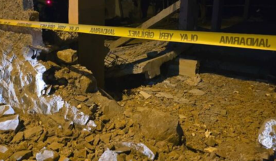 Balkon çöktü! 5 yaralı