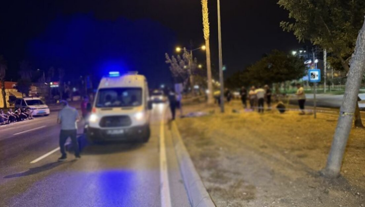 Adana'da motosiklet devrildi: 1 ölü, 1 yaralı