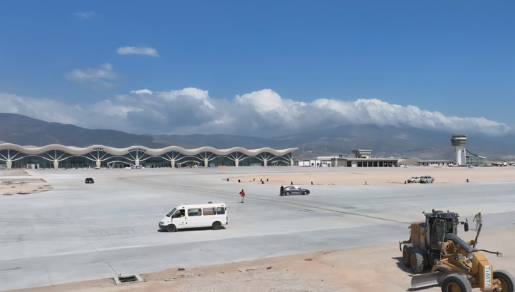 Hatay Havalimanı, 1 Eylül'de açılıyor