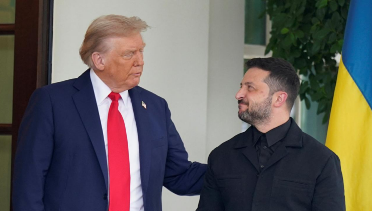 Trump, Beyaz Saray'da Zelenski'yi ağırlıyor: Bu savaşı bitirmemiz lazım