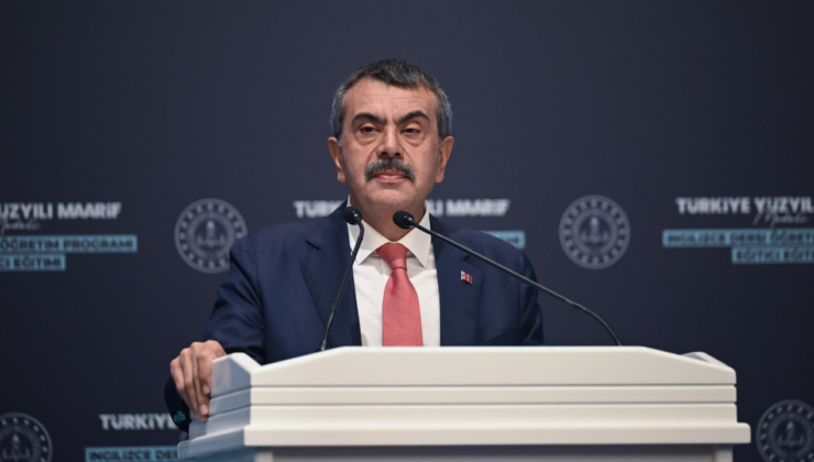 Bakan Tekin: Yoğunlaştırılmış yabancı dil uygulamasını yaygınlaştıracağız