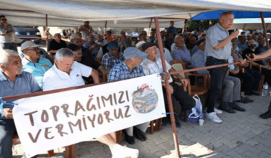 Köylüler Koç’un madenine karşı tek yumruk: Geleceğimizi savunacağız!
