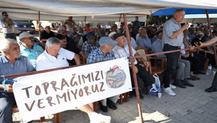 Köylüler Koç’un madenine karşı tek yumruk: Geleceğimizi savunacağız!