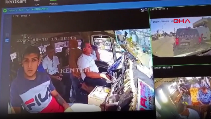 Kırmızı ışıkta hırsızlık kameralara böyle yansıdı