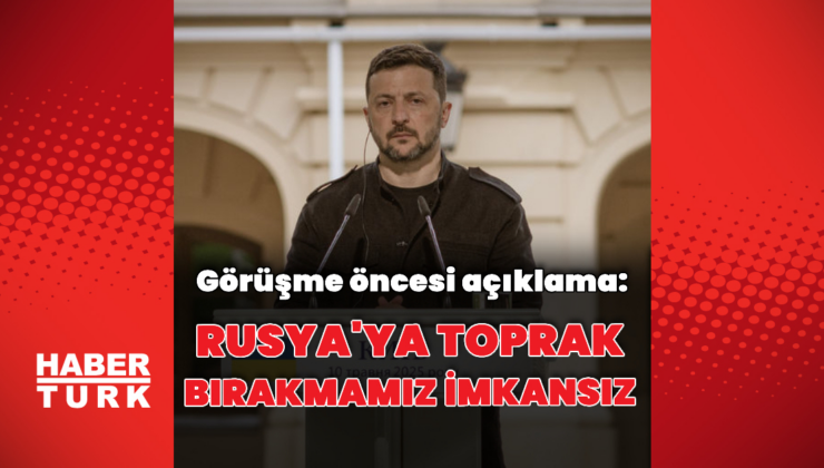 "Topraklarımızdan vazgeçmemiz imkansız"