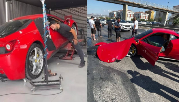 Büyükçekmece'deki Ferrari kazasının detayları ortaya çıktı