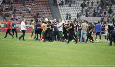Amedspor-Erzurumspor maçı sonrası ortalık karıştı