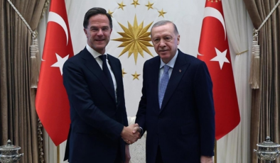 Son dakika: Cumhurbaşkanı Erdoğan, Rutte ile görüştü