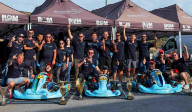 BOM Karting, MOTUL Türkiye Karting Şampiyonası'nda zirveye yerleşti