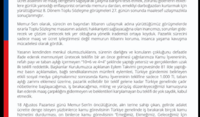 Memur zammında anlaşma sağlanamadı: Hakem Heyeti Devrede