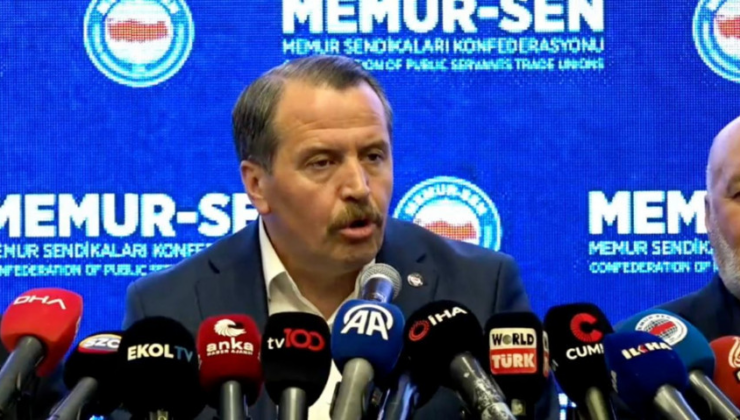 Son dakika… Memur Sen: Hakem Heyeti'ne başvurmayacağız, inisiyatif hükümette
