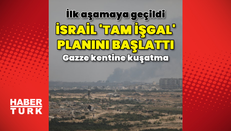 İsrail Gazze kentine yönelik saldırıya başladı