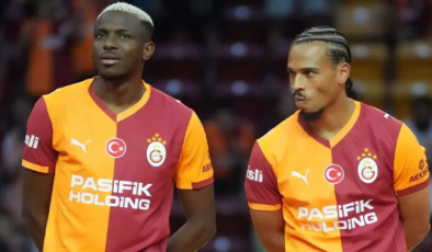 Galatasaray, Osimhen ve Sane için imza töreni düzenledi