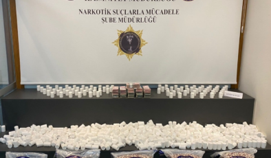 Karpuz yüklü kamyonette 110 bin sentetik ecza hap bulundu