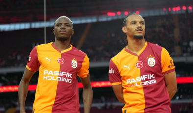 Galatasaray, Victor Osimhen ve Leroy Sane için imza töreni düzenledi