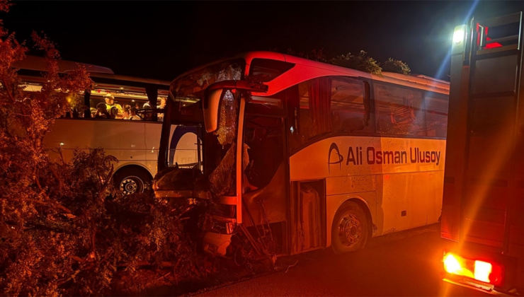 Kayseri'de yolcu otobüsü devrildi: Ölü ve çok sayıda yaralı var