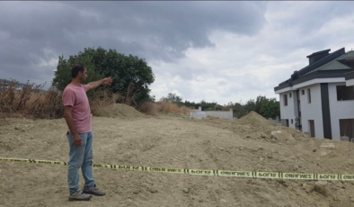Villanın bahçesinde ceset bulundu!