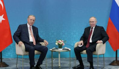 Cumhurbaşkanı Erdoğan, Putin'le görüştü