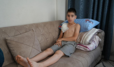 Samsun'da köpeğin saldırdığı 11 yaşındaki çocuğun kolu felç kaldı