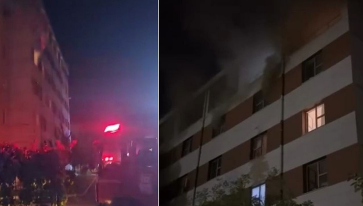 Bursa’da öğrenci yurdunda çıkan yangın söndürüldü