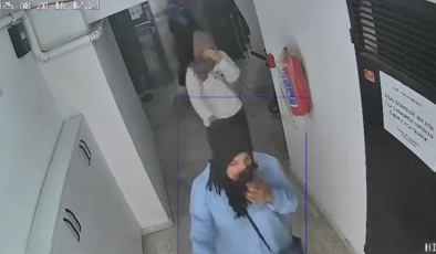 3 kadının hırsızlık girişimi kameralara takıldı