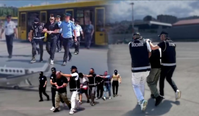 Kırmızı bültenle aranan 3 kişi Türkiye'ye getirildi