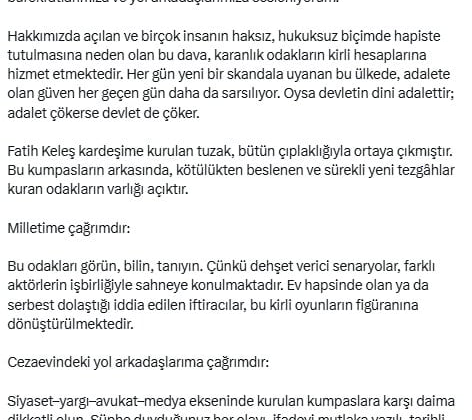 İmamoğlu'ndan büyük çağrı: 'Yeni tezgâhlar kuran odakların varlığı açıktır'