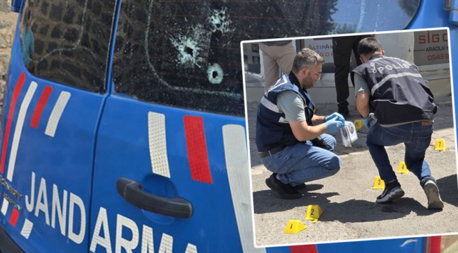 Jandarma aracında silahlı saldırı! İki kuzeni vurdular!