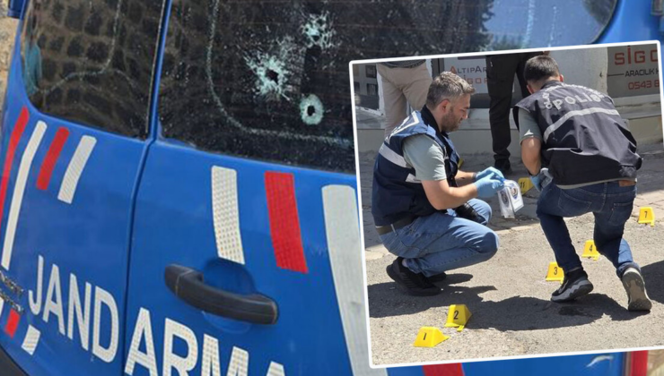 Jandarma aracında silahlı saldırı! İki kuzeni vurdular!