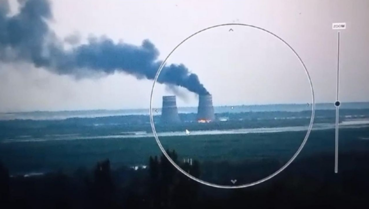 Ukrayna’daki Zaporijya nükleer santrali tesisleri vuruldu