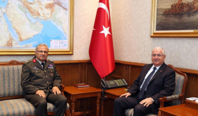 Bakan Güler, Kara Kuvvetleri Komutanı Orgeneral Tokel'i kabul etti