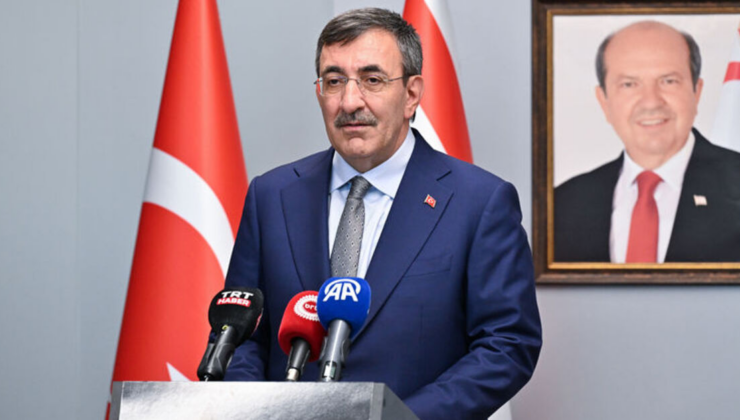 Cumhurbaşkanı Yardımcısı Yılmaz KKTC'ye ziyarette bulundu