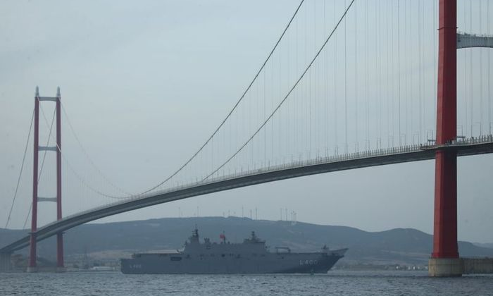 Cumhurbaşkanı Erdoğan'dan TCG Anadolu'nun 'Zafer Yolculuğu'na tebrik