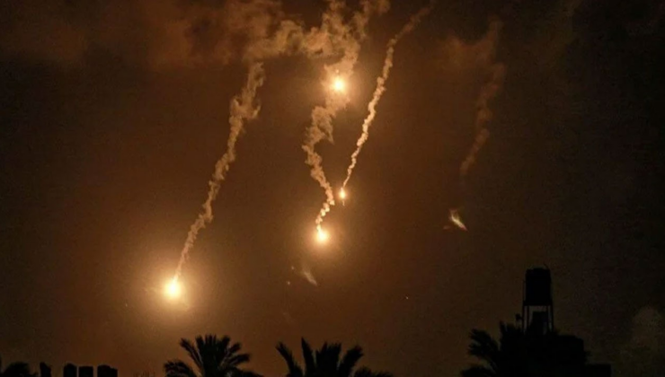 Tel Aviv'de siren sesleri! İsrail savunma sistemlerini devreye soktu