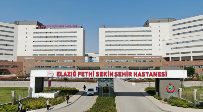 Elazığ Fethi Sekin Şehir Hastanesi 7 ayda 1 milyon 599 bin kişiye hizmet verdi