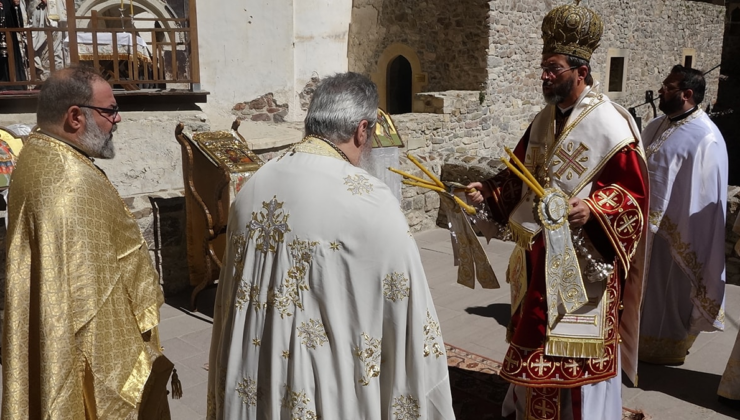 Sümela Manastırı'nda 12'nci ayin