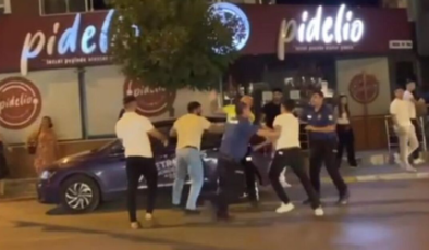 Ceza yazan polise saldırı!