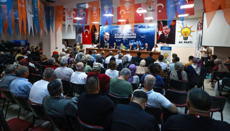 AK Parti'nin "Türkiye Yüzyılı Buluşmaları" devam ediyor