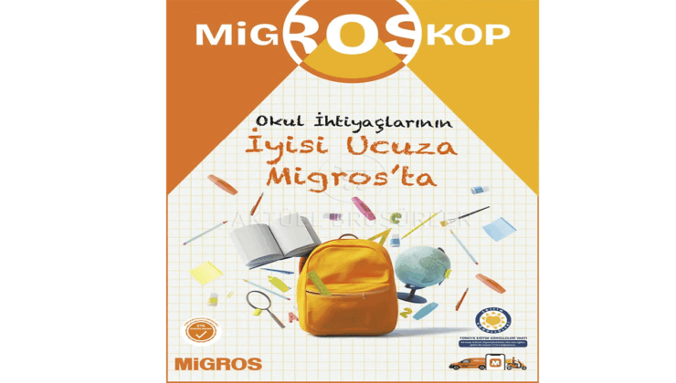Migros’ta 10 Eylül’e kadar okul ürünlerinde kaçırılmayacak indirim fırsatları!