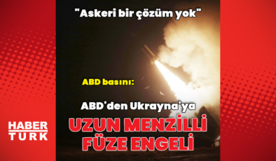 ABD'den Ukrayna'ya füze engeli