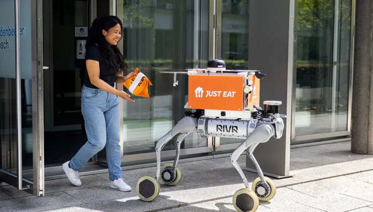 Tekerlekli robot köpekler İsviçre'de teslimatlara başladı